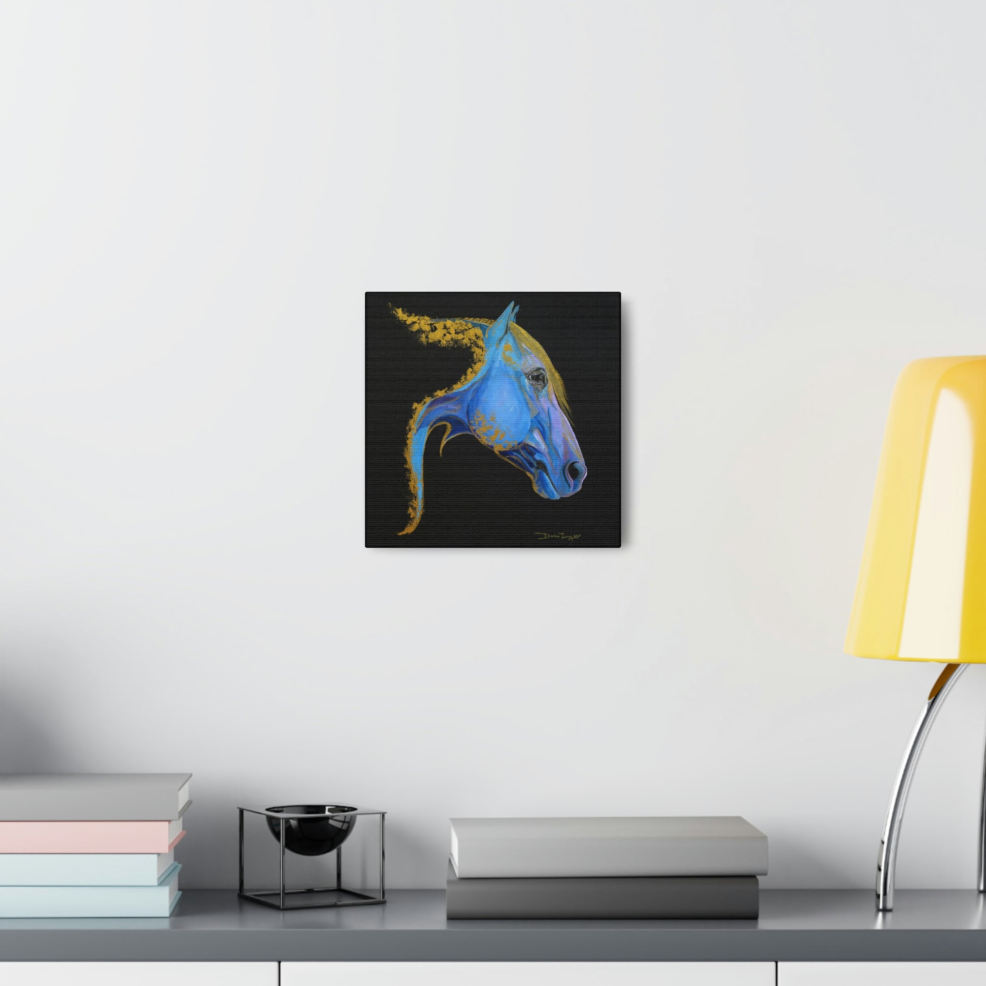 Sea Horse Tide- Original Print Canvas Gallery Wraps - SonaEquestrian