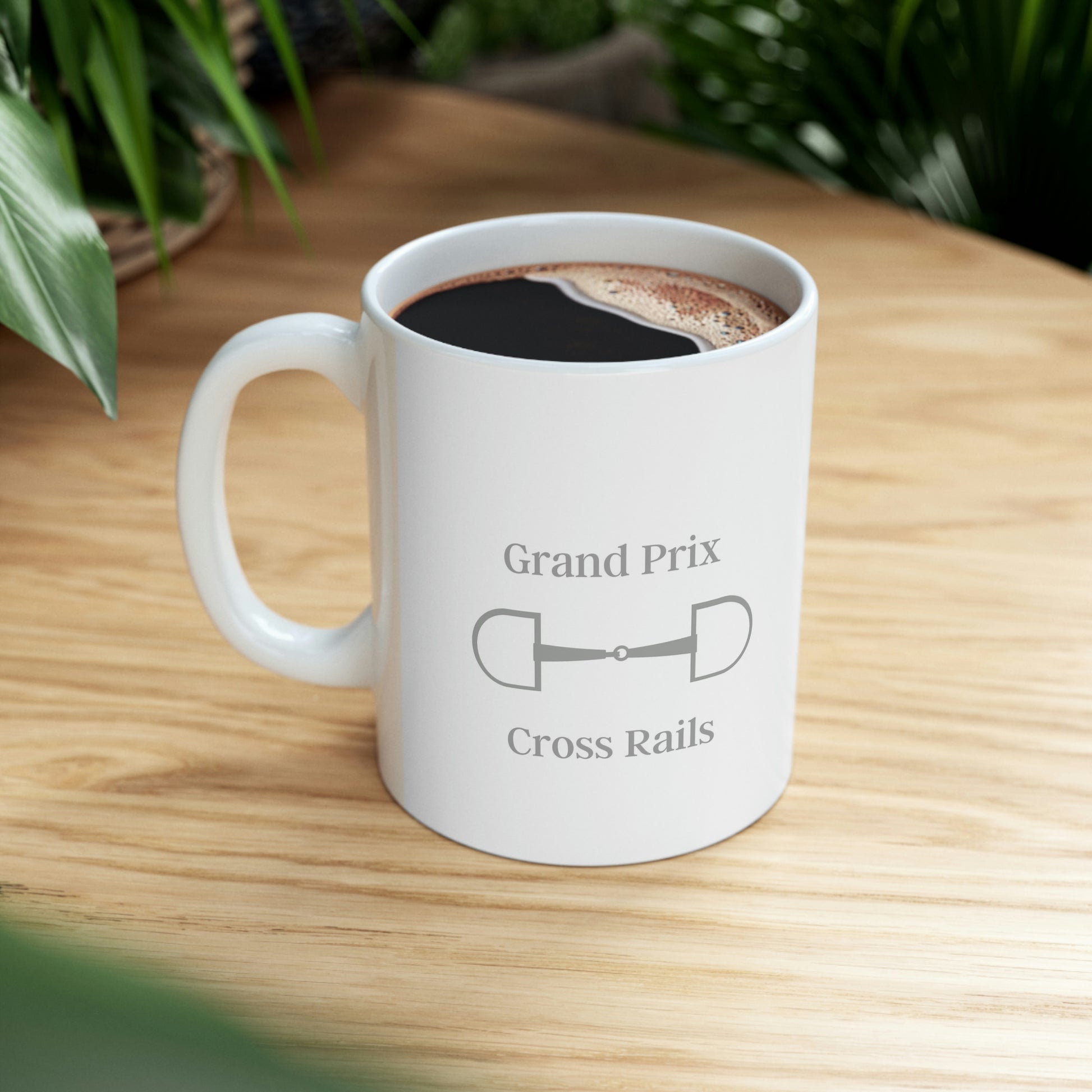 Grand Prix Cross Rails - Ceramic Mug 11oz - SonaEquestrian