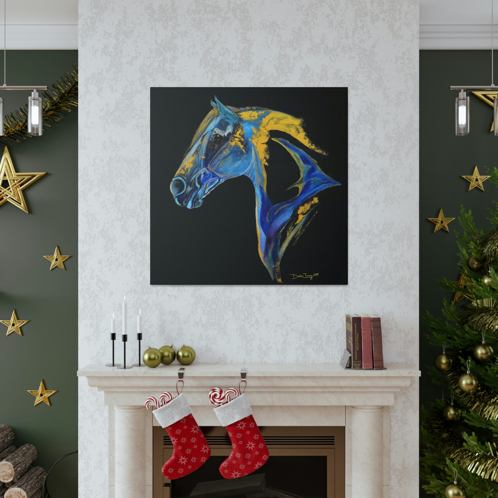 Sea Horse- Ocean Canvas Gallery Wraps - SonaEquestrian