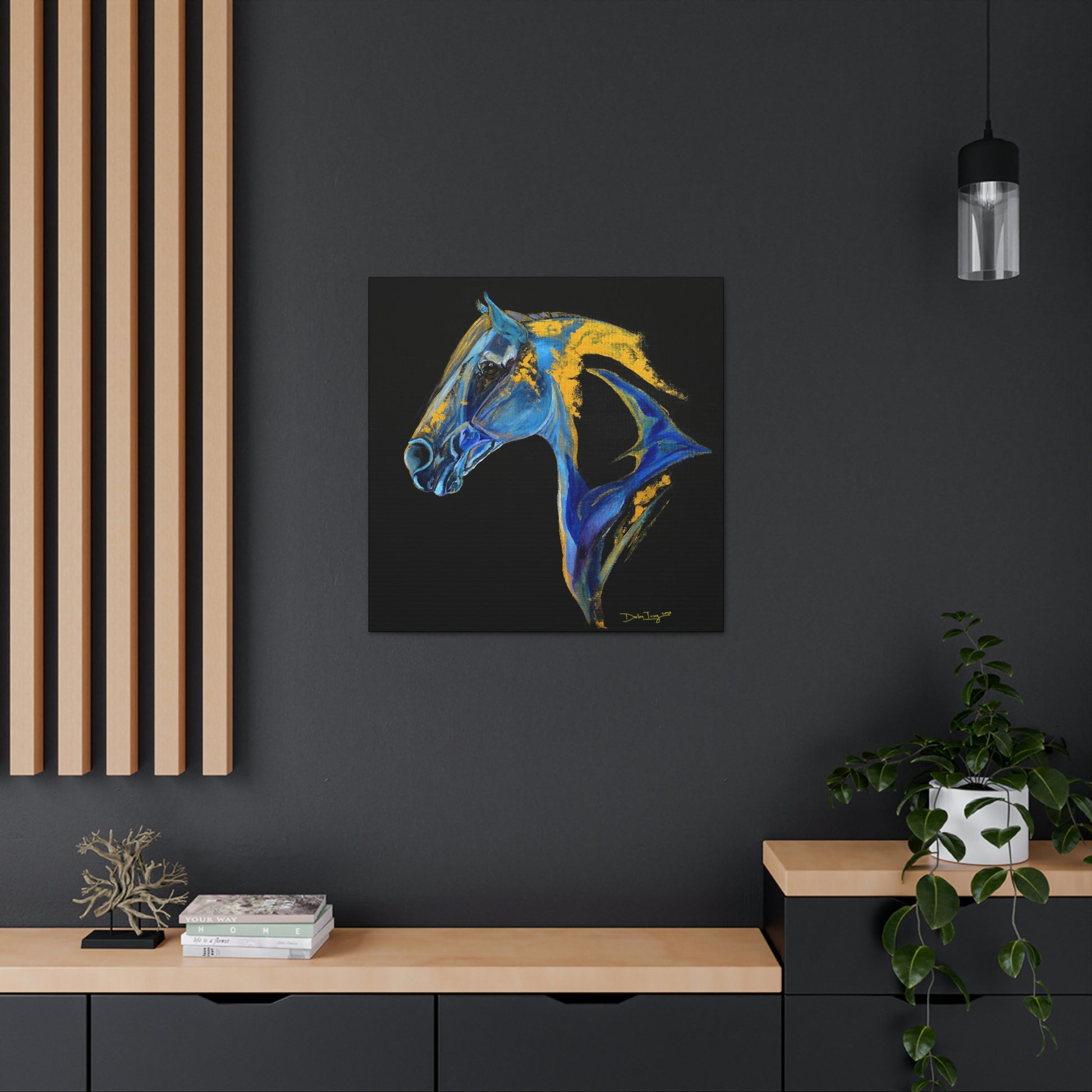 Sea Horse- Ocean Canvas Gallery Wraps - SonaEquestrian