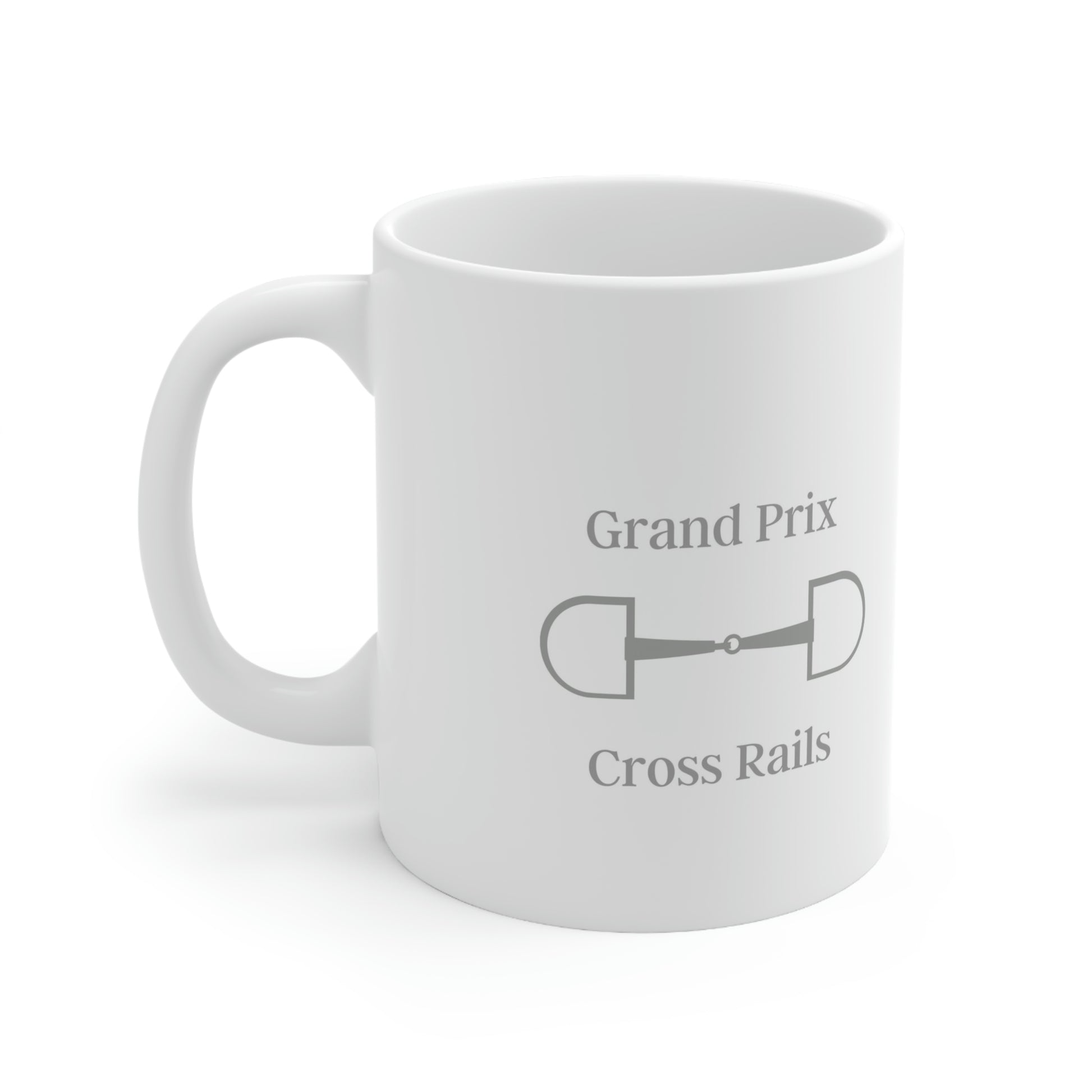 Grand Prix Cross Rails - Ceramic Mug 11oz - SonaEquestrian