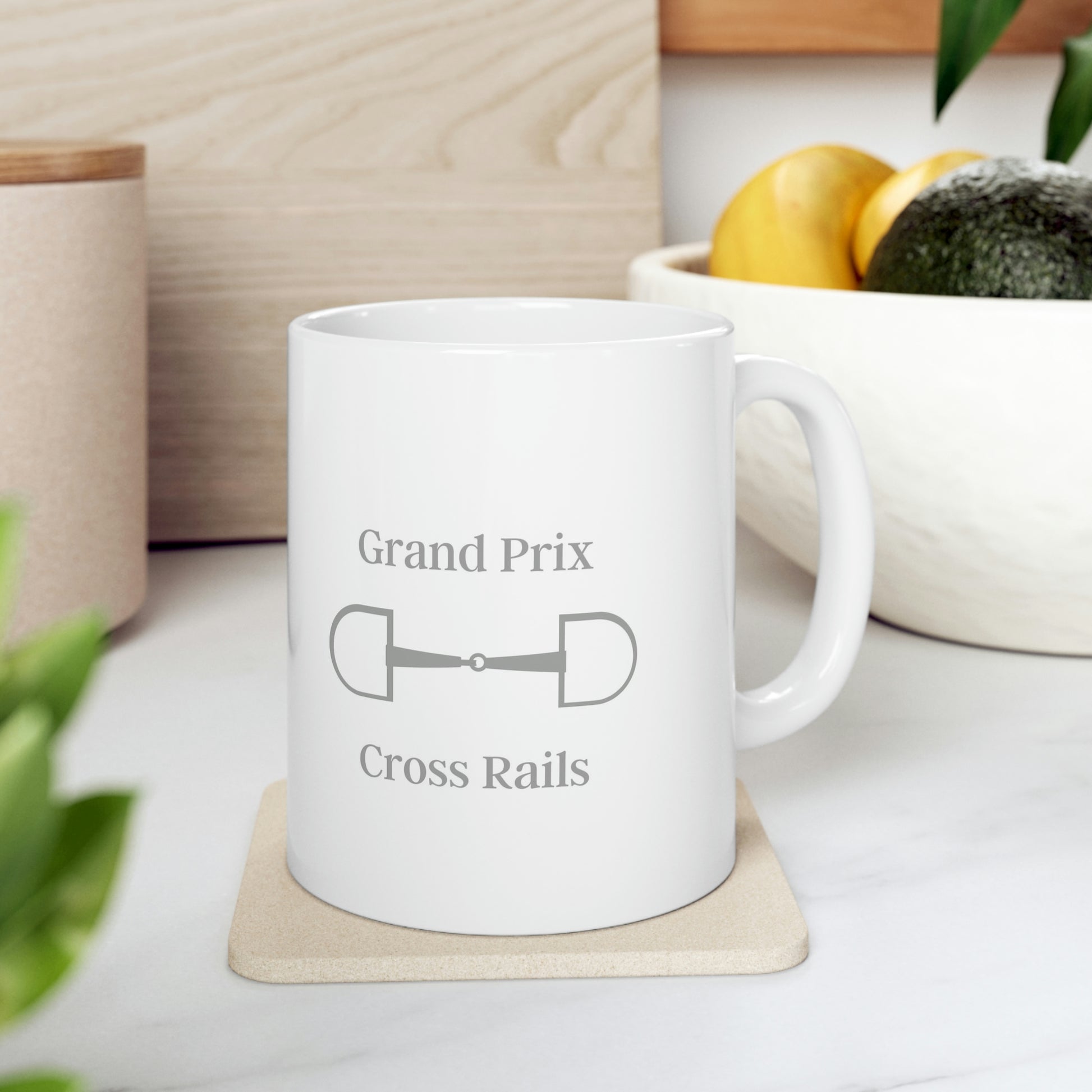 Grand Prix Cross Rails - Ceramic Mug 11oz - SonaEquestrian