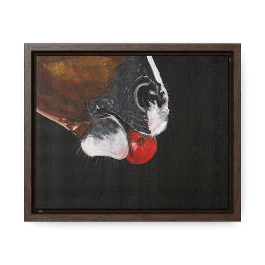 Muzzle blaze with Apple Gallery Canvas Wraps, Horizontal Frame