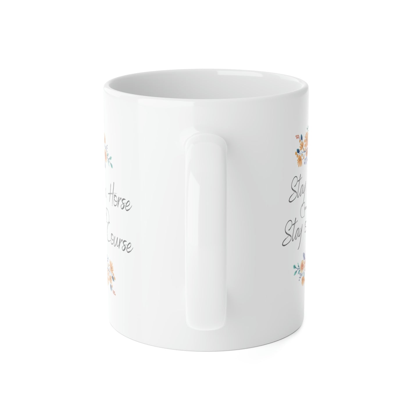 White Ceramic Mug, 11oz
