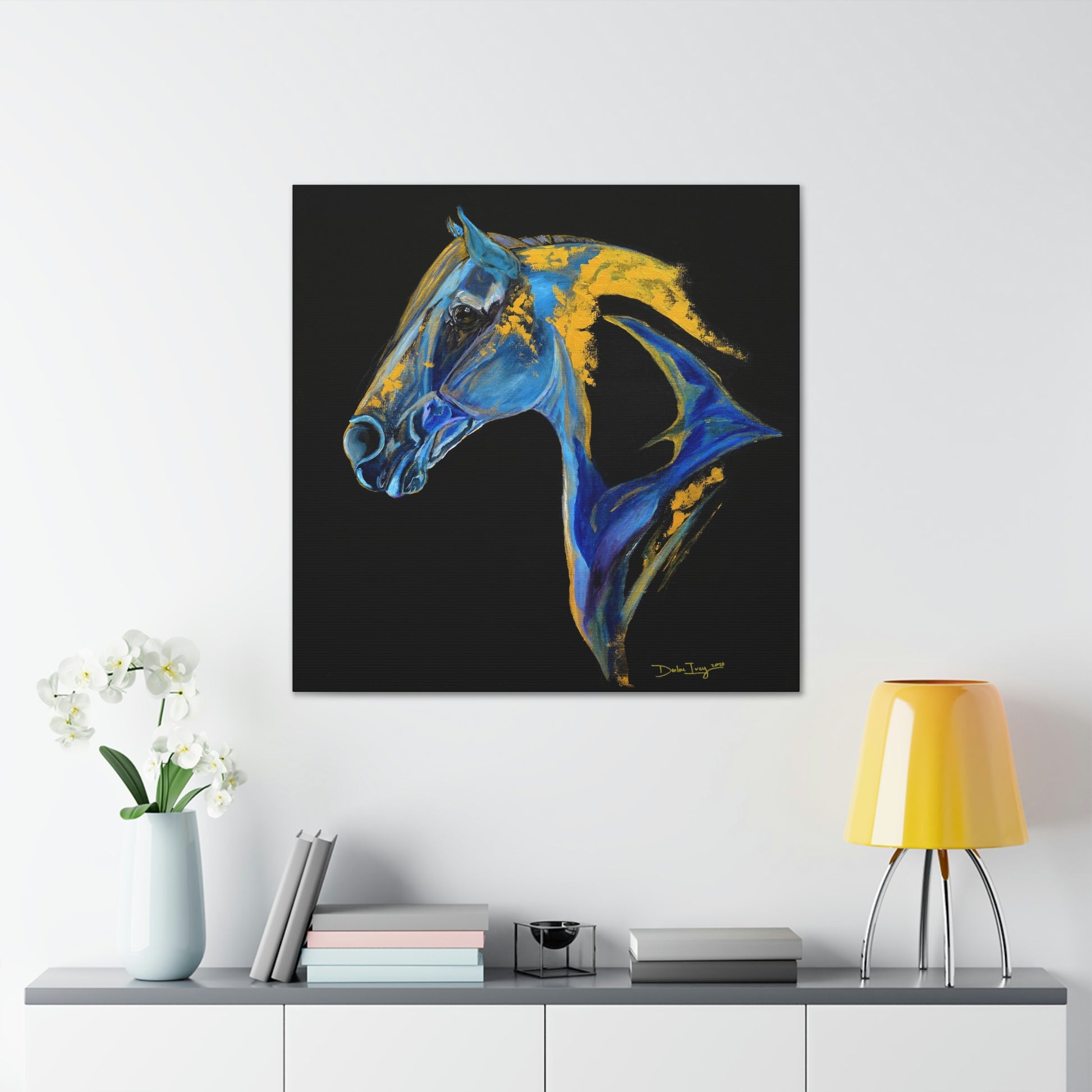 Sea Horse- Ocean Canvas Gallery Wraps - SonaEquestrian