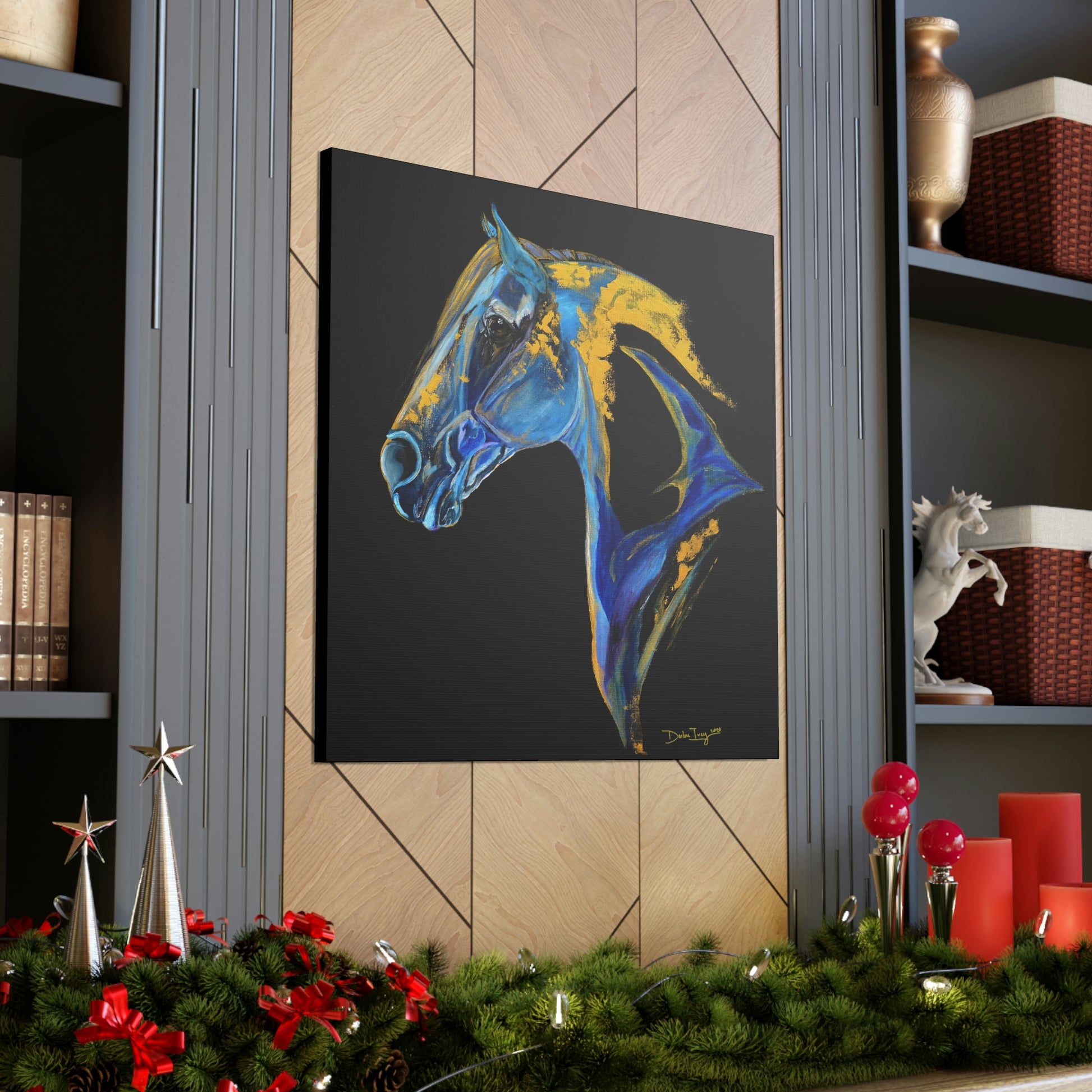 Sea Horse- Ocean Canvas Gallery Wraps - SonaEquestrian