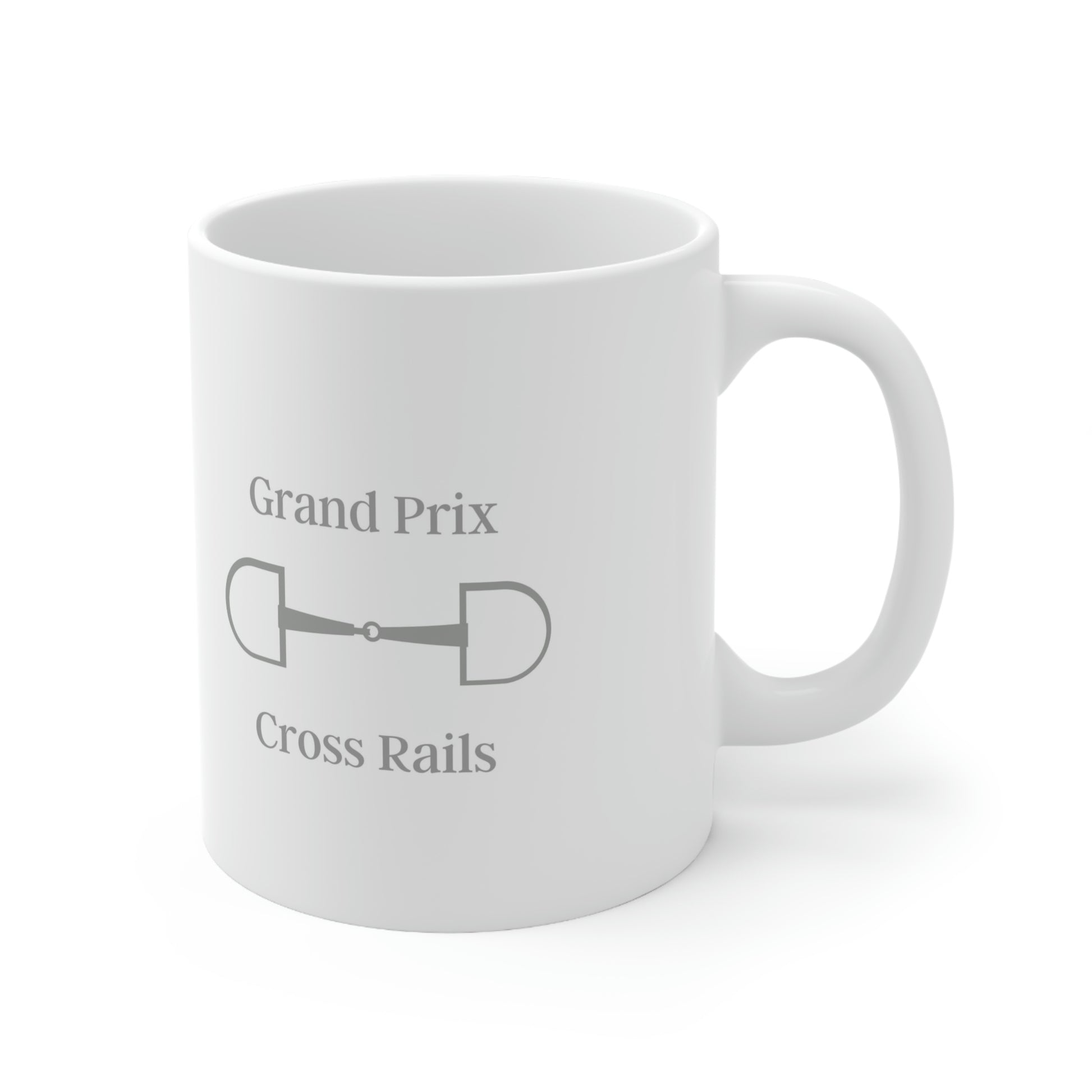 Grand Prix Cross Rails - Ceramic Mug 11oz - SonaEquestrian