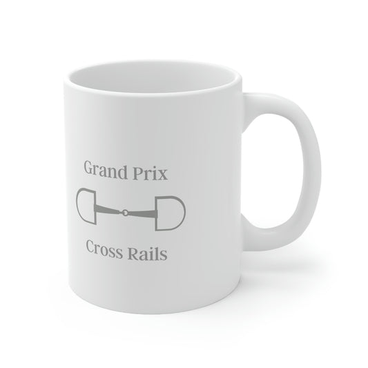 Grand Prix Cross Rails - Ceramic Mug 11oz - SonaEquestrian